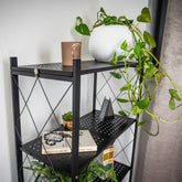 Raft metalic cu roti RAW5T, 163x72x34 cm, 50 kg/raft